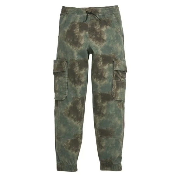 Wrangler Boy's Loose Fit Cargo Jogger with Elasticized Cuffs, Size 16, Regular - Picture 1 of 5